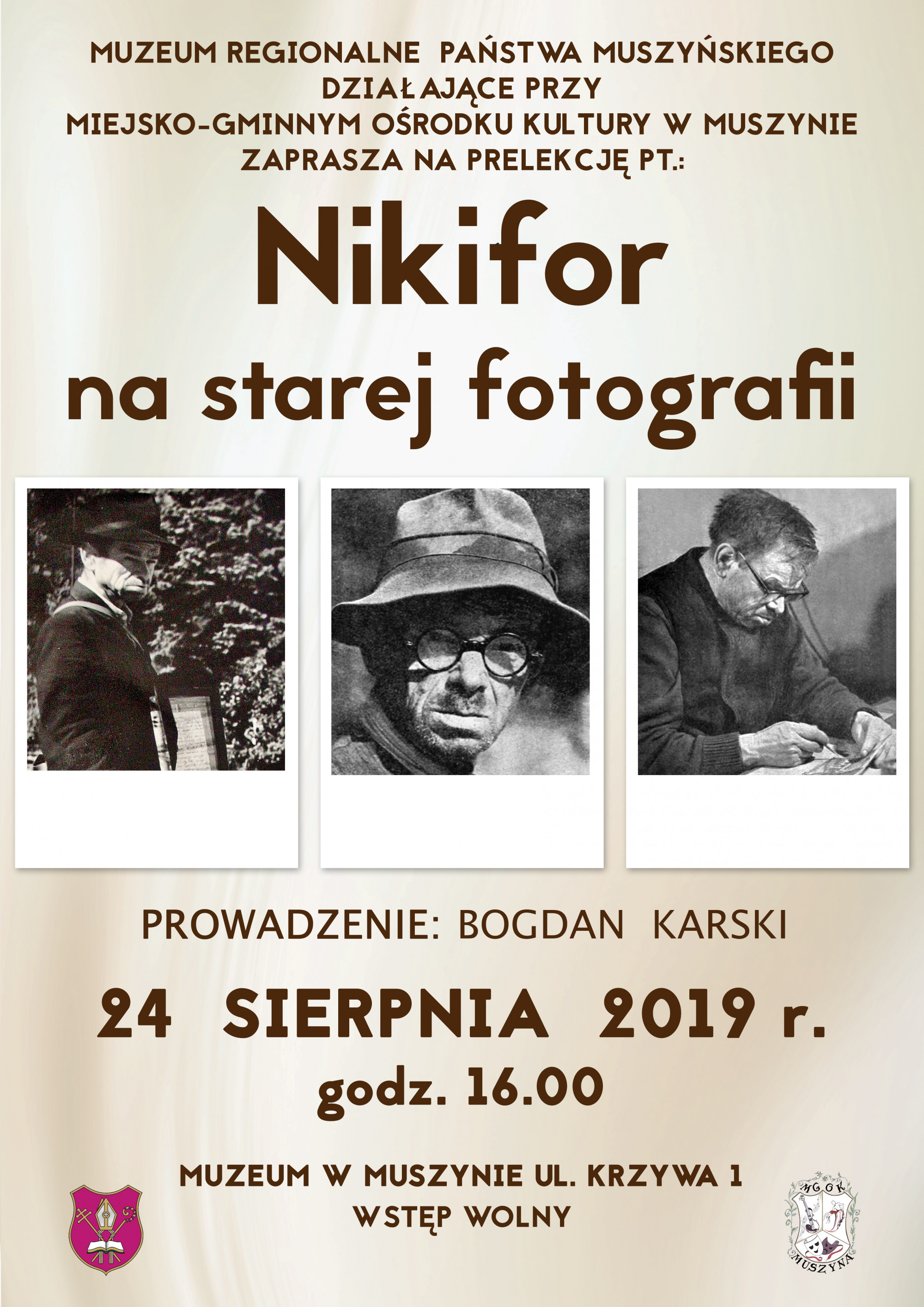 Nikifor na starej fotografii