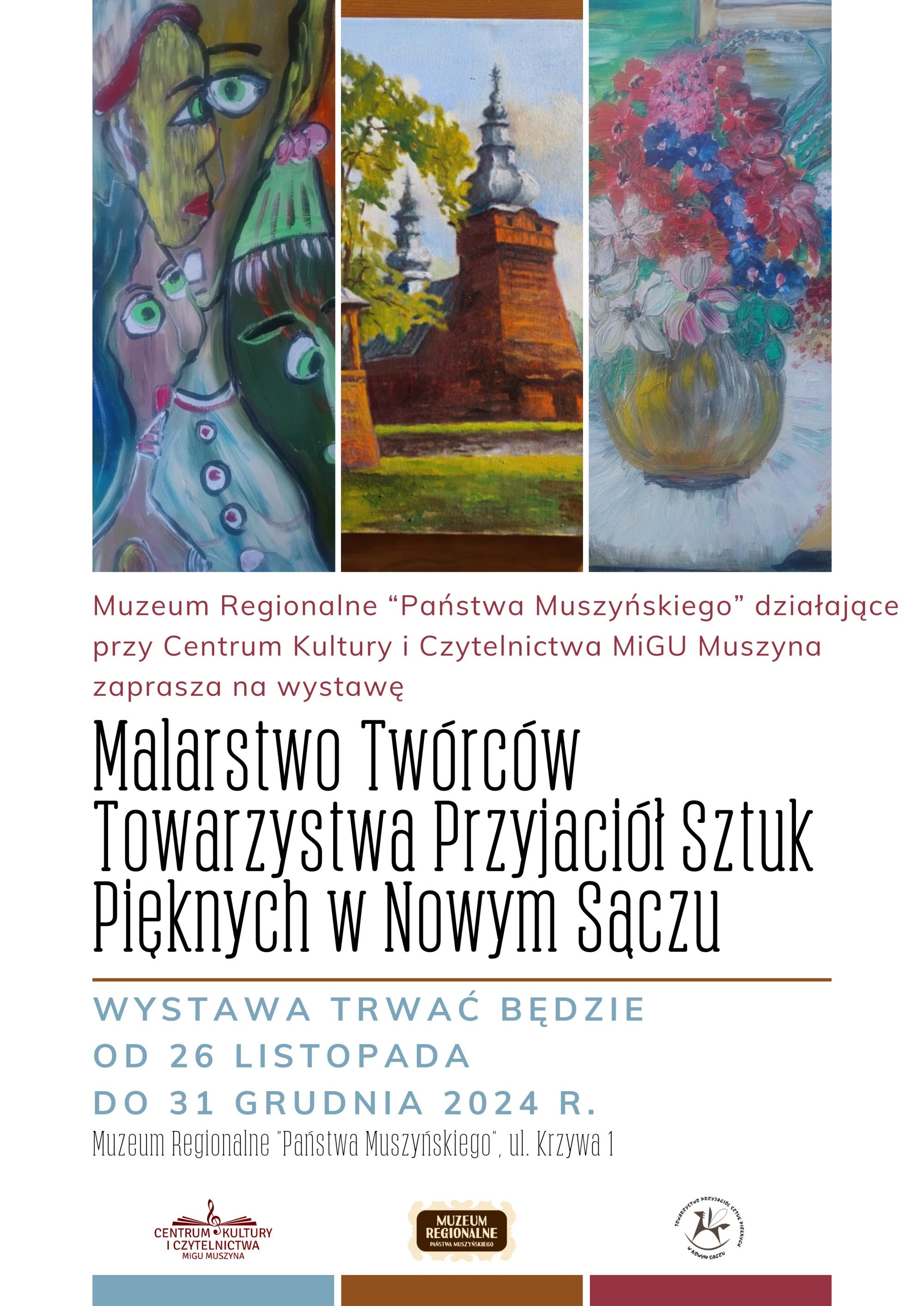 Wystawa: Malarstwo Twórców Towarzystwa Przyjaciół Sztuk Pięknych w Nowym Sączu