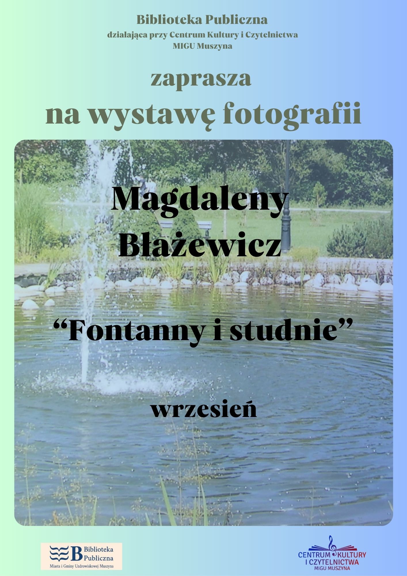 Wystawa fotografii - fontanny i studnie