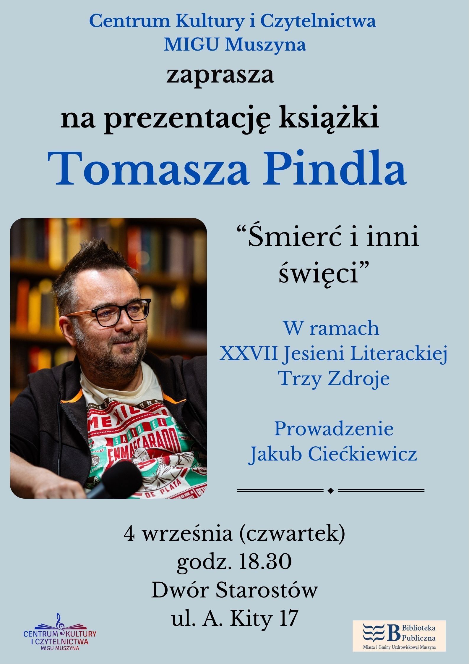 Prezentacja książki Tomasza Pindla -