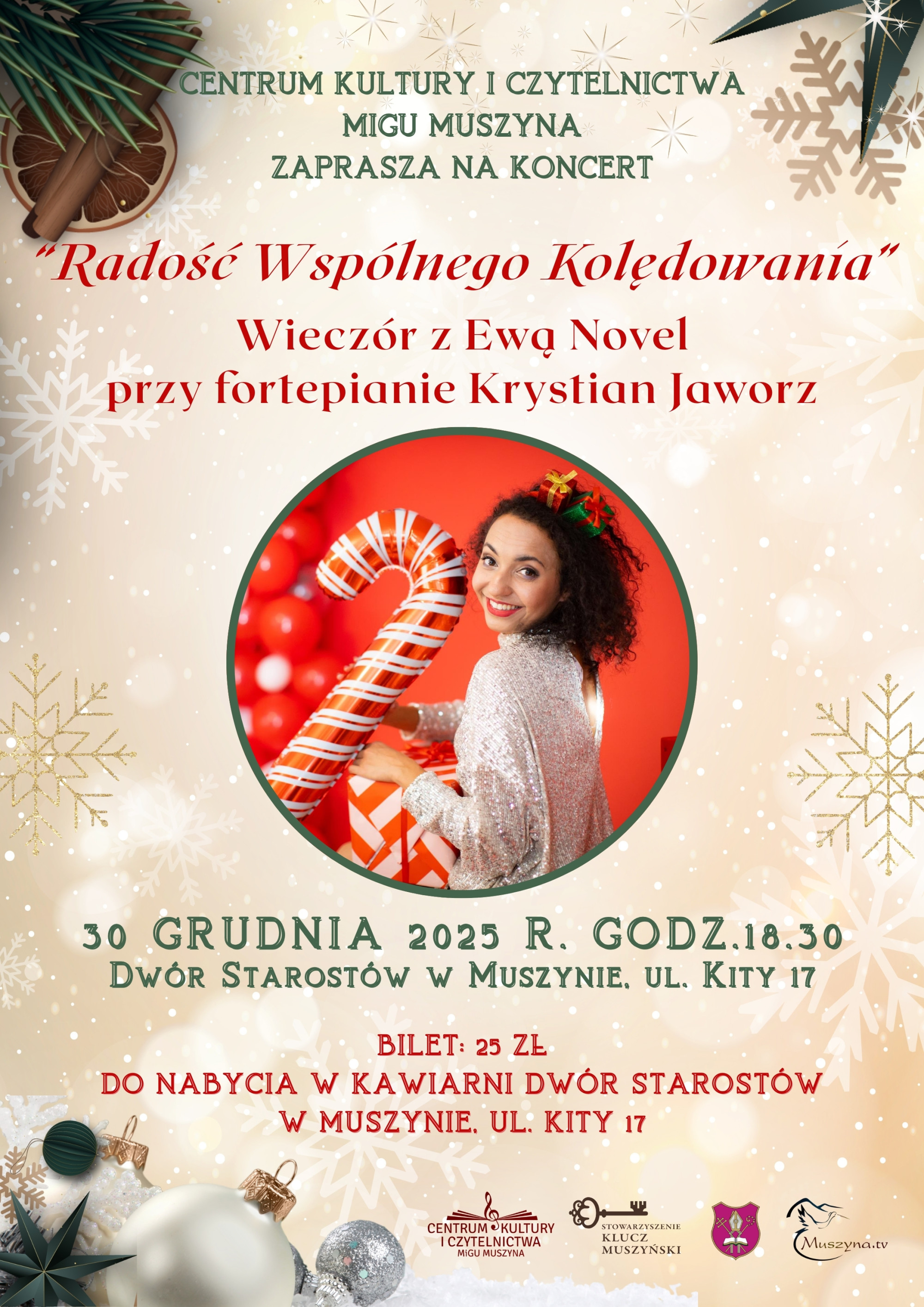 Radość wspólnego kolędowania - Ewa Novel i Krystian Jaworz