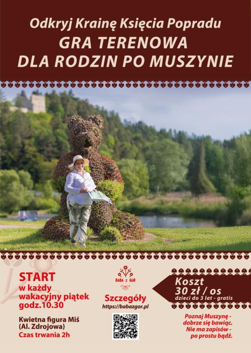 Gra terenowa dla rodzin po Muszynie