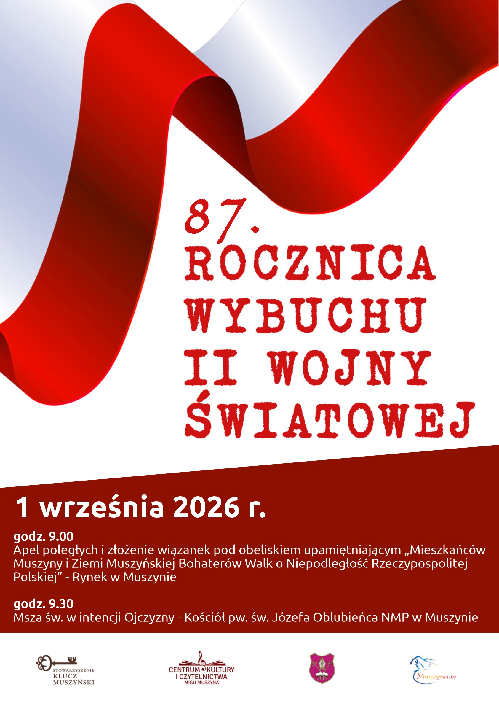 Obchody 87. rocznicy wybuchu II wojny światowej